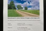 Trauerwanderung Plakat