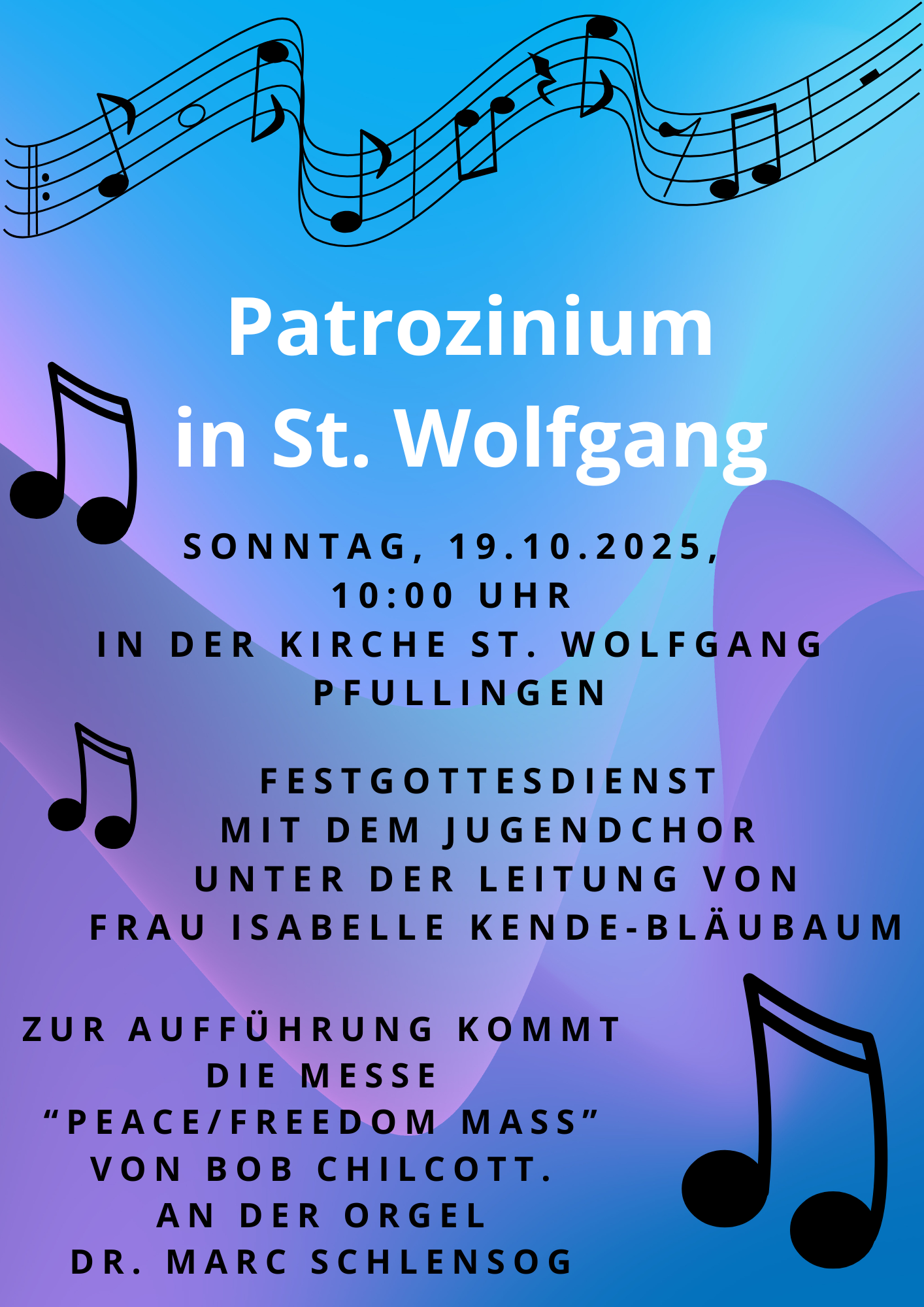 Plakat Patrozinium