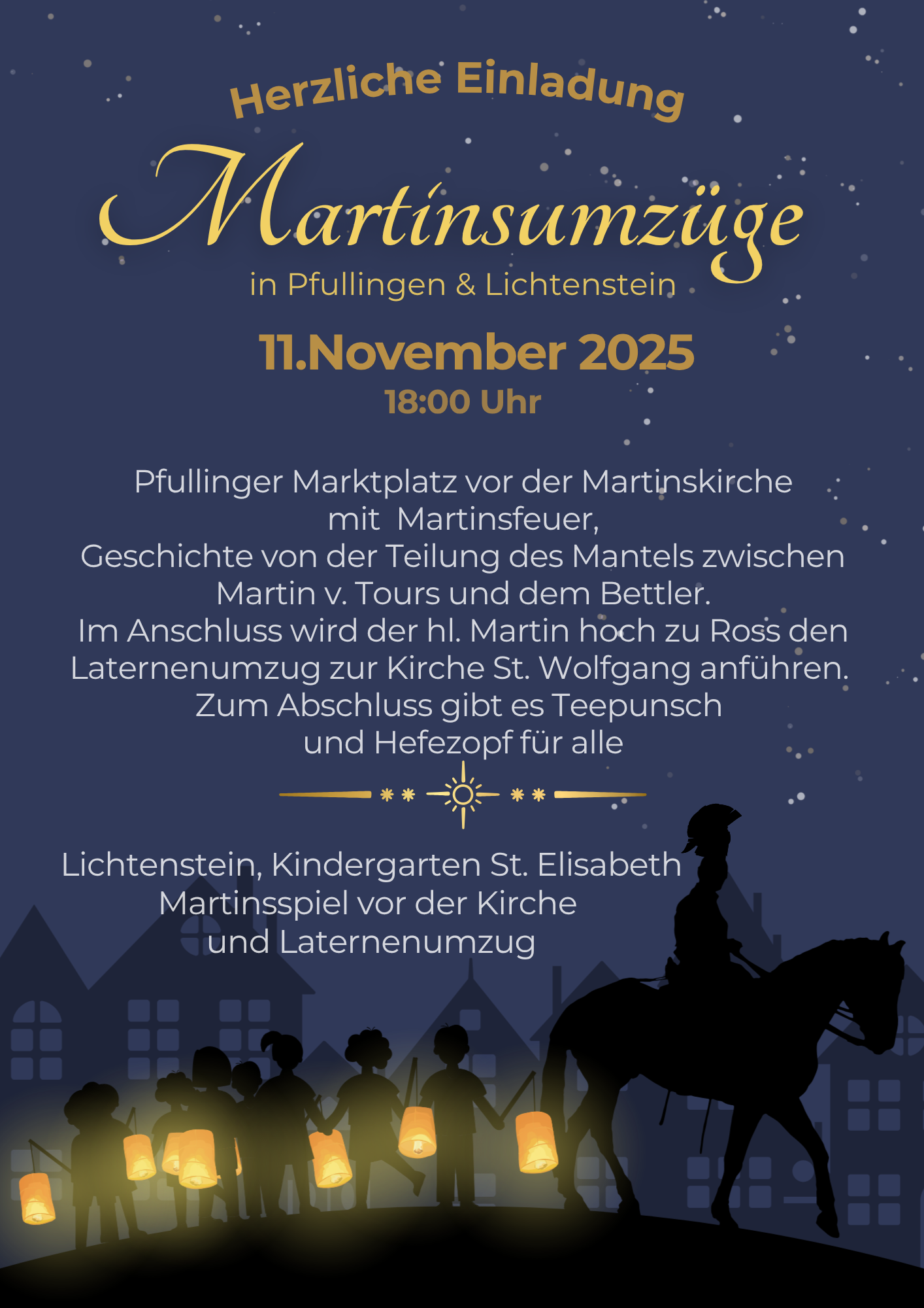 Martinsumzüge Plakat