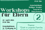 Flyer Worshop Eltern