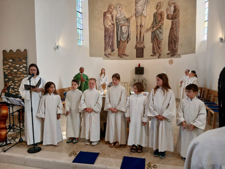 Neue Ministranten